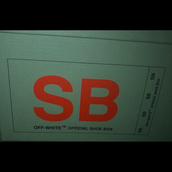 off white hiking textured-leather ankle boots - Picture 6 of 6